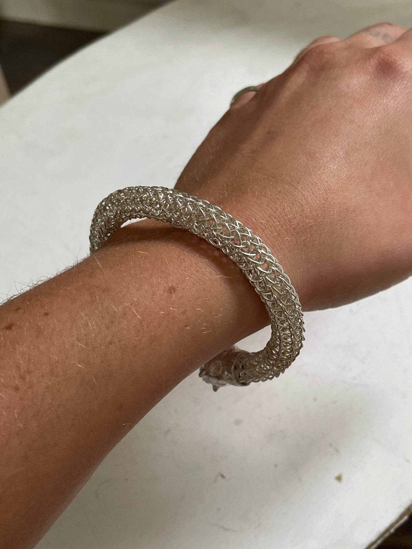 kissing goblin weave bracelet