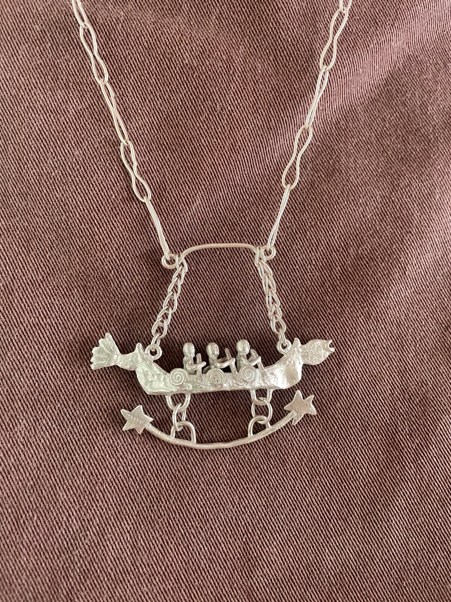 flying boat necklace