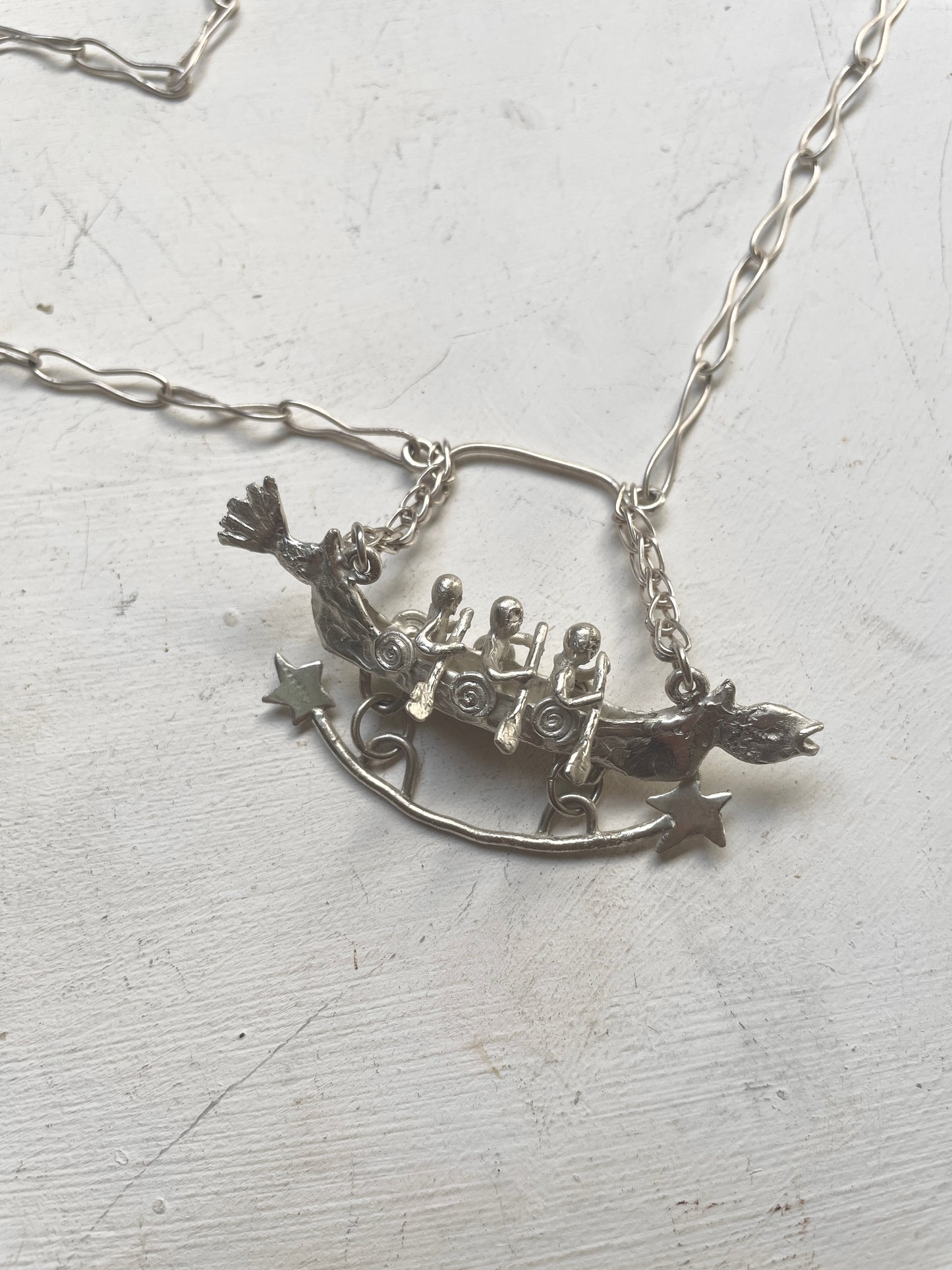 flying boat necklace
