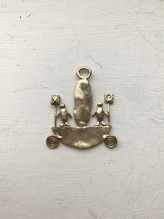 floating a stone pendent