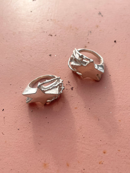 shooting star ring