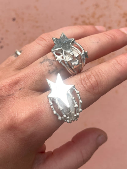 shooting star ring