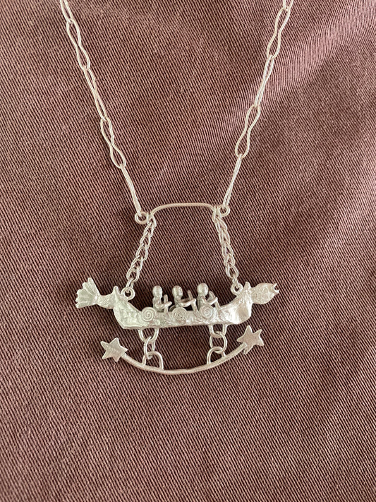 flying boat necklace