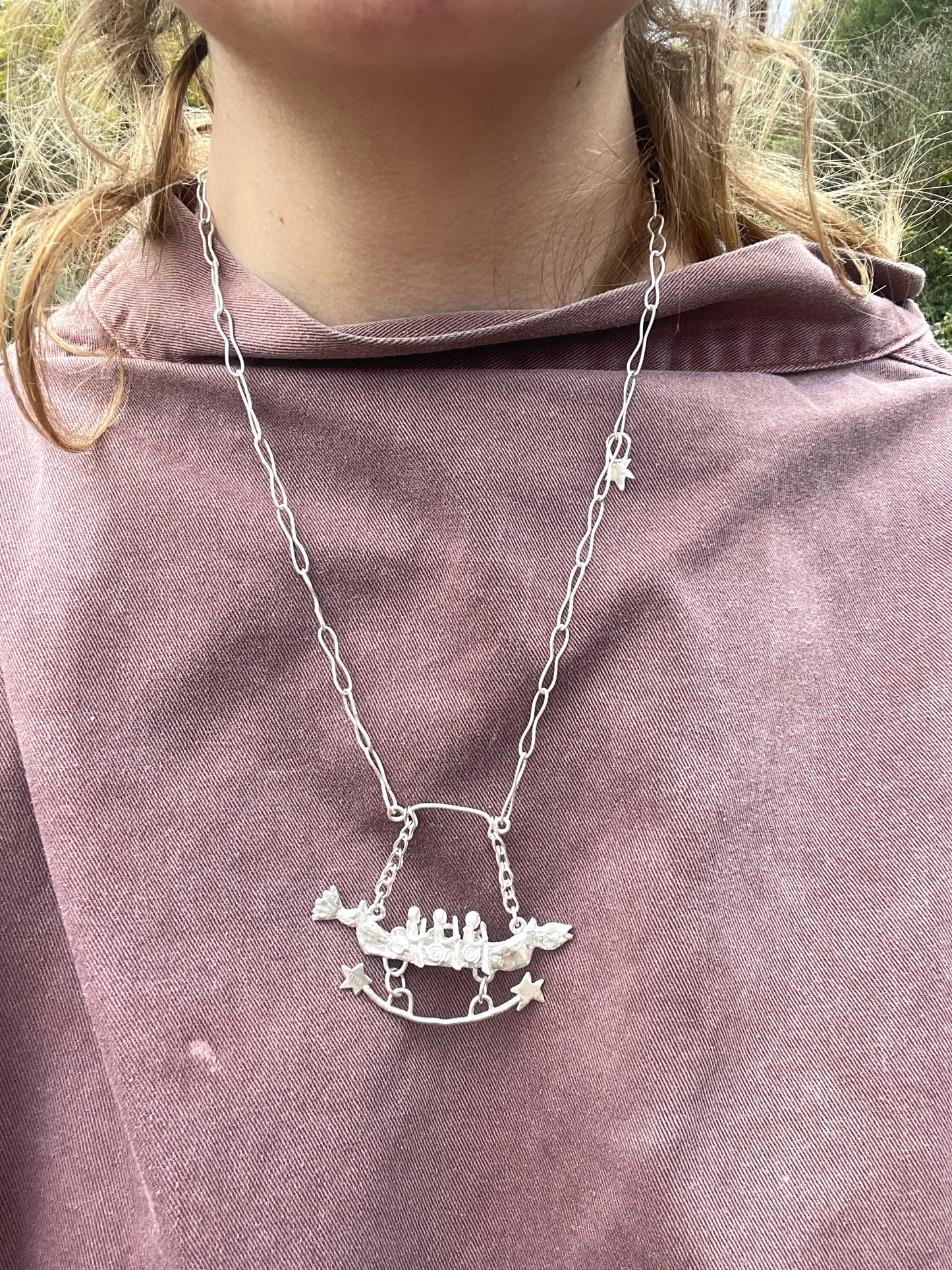 flying boat necklace
