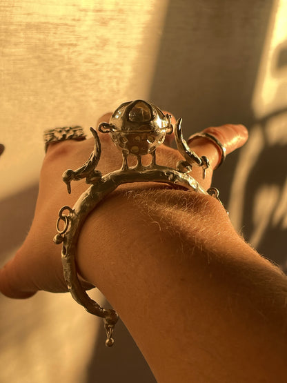 birds and quartz bracelet