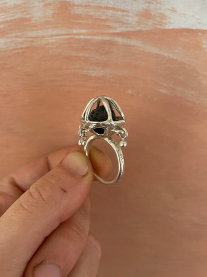 aroma lava rock ring