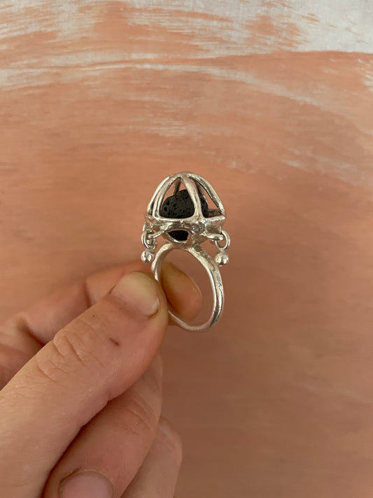 aroma lava rock ring