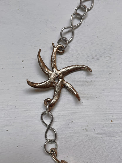 dragon and sun wheel necklace