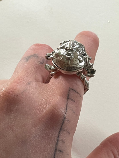 flower moon ring