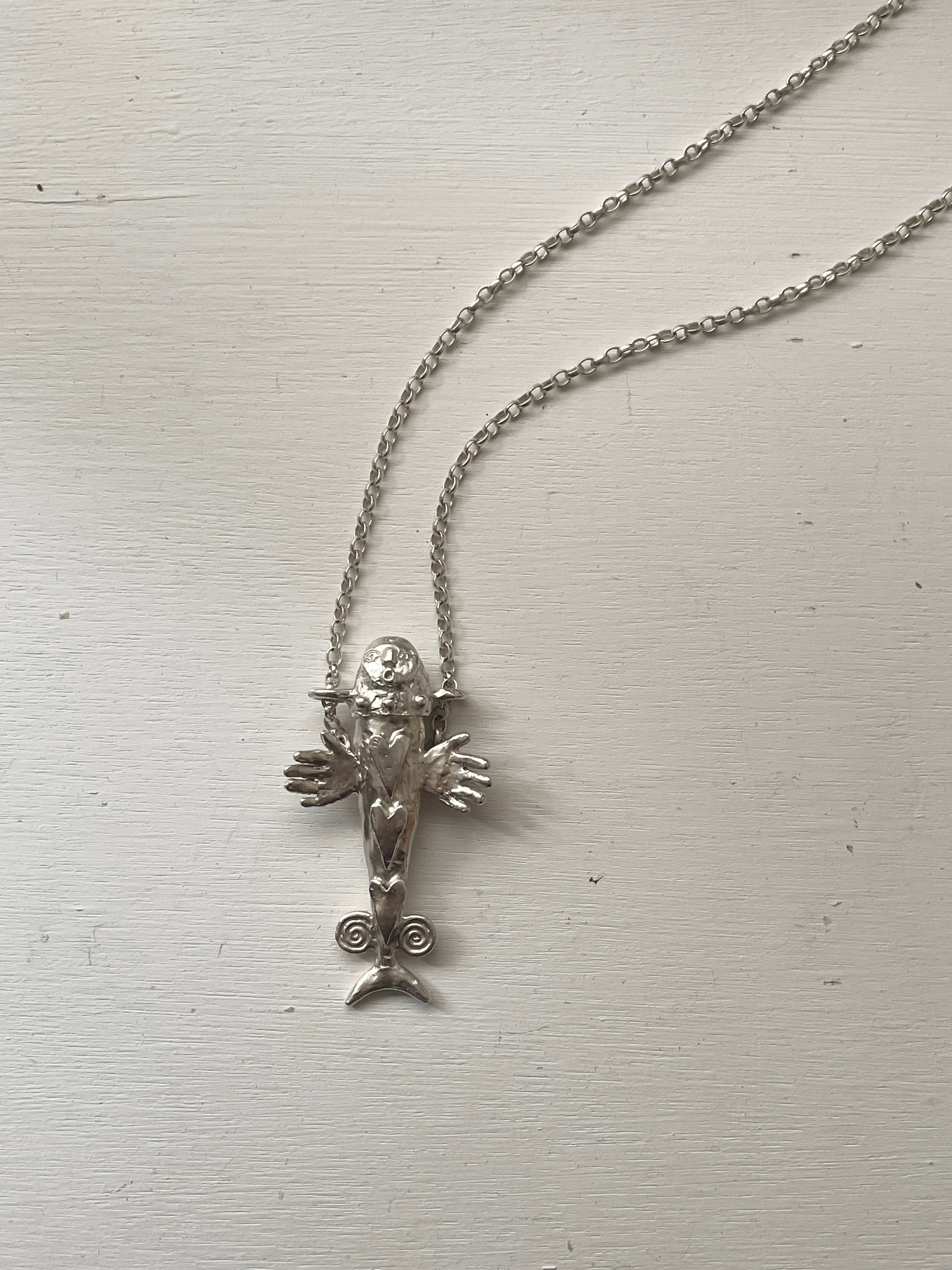 silver fish keepsake locket – happybellyman