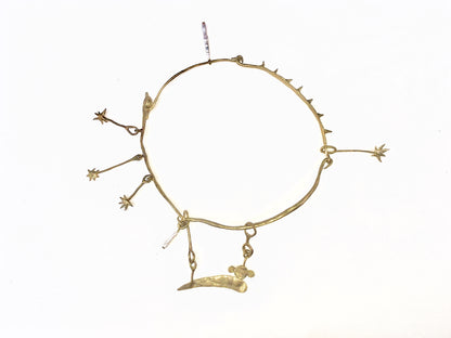 comet and stars necklace